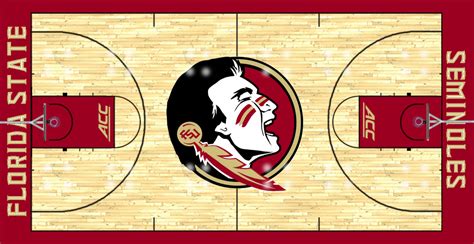 Florida State 2014 Basketball Court Concept Concepts Chris Creamer