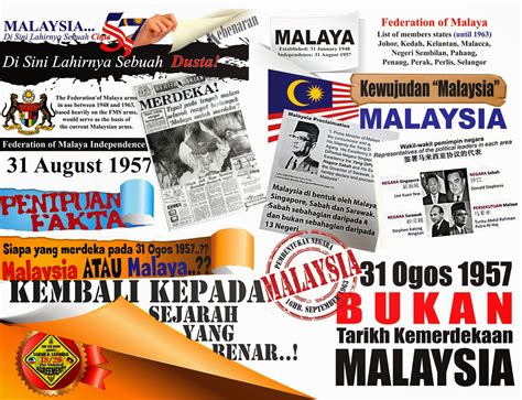 Sebelum nama indonesia muncul, dulu indonesia bernama hindia. BOIKOT 31 OGOS 1957 "Kemerdekaan Malaysia" ~ Nipuhawang ...