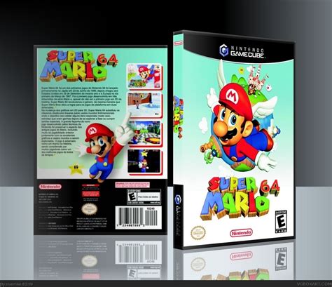 Viewing Full Size Super Mario 64 Gamecube Version Box Cover 22892 Hot Sex Picture
