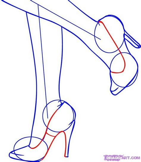 How To Draw Heels Drawings Drawing High Heels