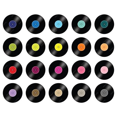 Premium Vector Vinyl Clipart Lp Clipart Set Design Bundle