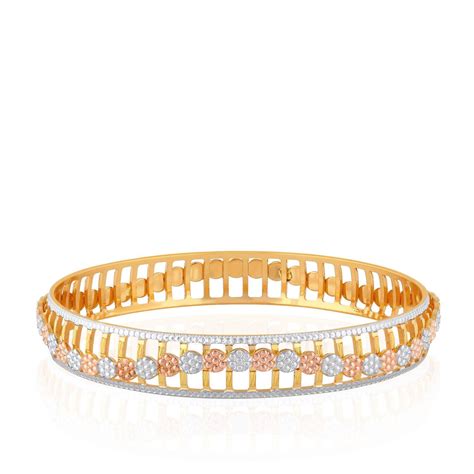 Buy Malabar Gold Bangle Nzbn0323 For Women Online Malabar Gold And Diamonds