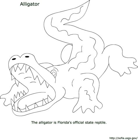 All rights belong to their respective owners. Printable Alligator Coloring Page | choosboox