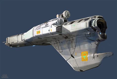 Artstation Spaceship Sketch