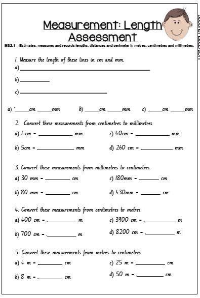 Measurement Question Measurement Questions Math Measurement Math