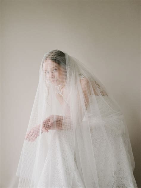 The Best Wedding Veils 2021 From Short Shoulder Bridal Veils To Classic Cathedral Styles Hello