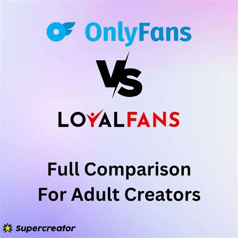 Loyalfans Vs Onlyfans Which One Is Better Supercreator