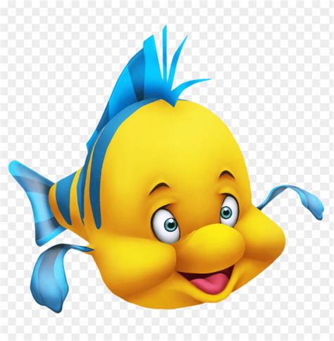 Free Download Hd Png Download Little Mermaid Flounder Picture Clipart
