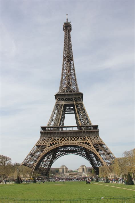 Free Fotobanka Eiffelova Věž Paříž Památník Francie Mezník