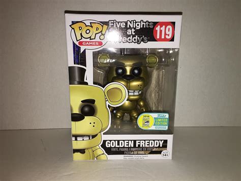 Five Nights At Freddys Golden Freddy Vinyl Figure 119 Figura De