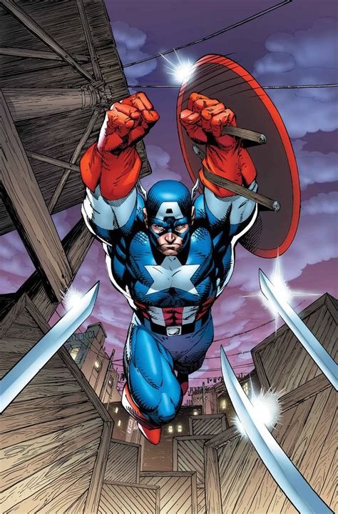 Captain America By Jim Lee Captain America Art Marvel Captain