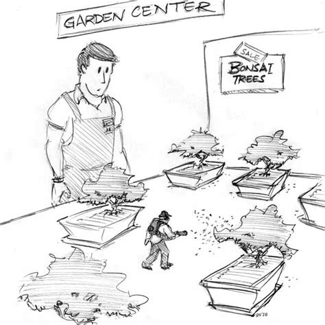 Thoughts For Pennies Japanese Garden Cartoon By Glenn Storm Japanese Garden Thoughts