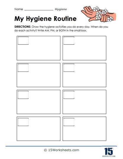 Personal Hygiene Worksheets 15