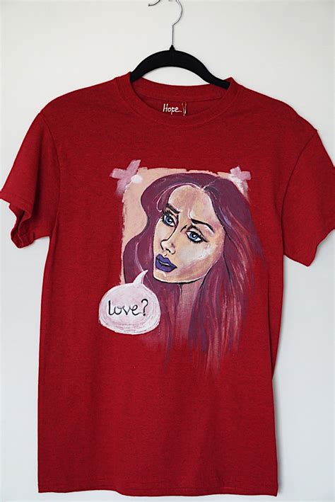 Pop Art T Shirt Hand Painted T Shirt Pop Art Custom Tshirt