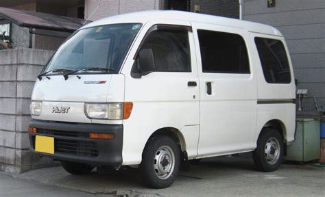 Daihatsu Goji Mini Van Wikimedia Commons Buses Campers Vans