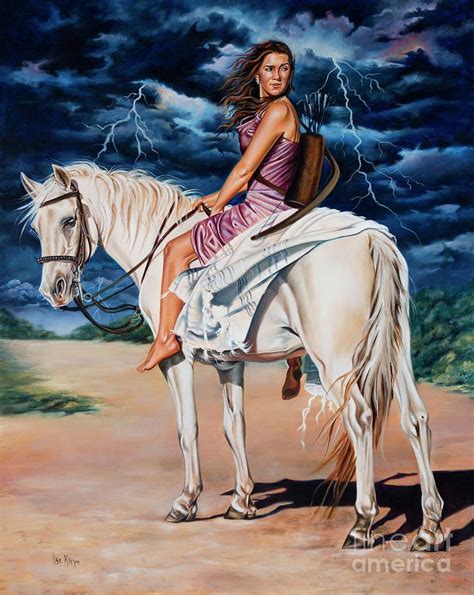 The Archer By Ilse Kleyn In 2020 Prophetic Art Warrior Woman Bride
