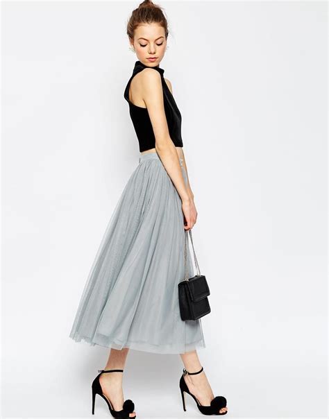 Asos Tulle Prom Skirt With Multi Layers At Tulle Skirts