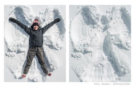 Snow Angel Diptychs On Taking Pictures