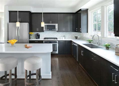40 Sleek Black Kitchen Ideas And Cabinets 2021 Photos Home