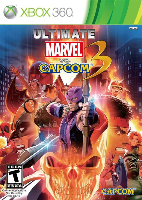 Ultimate Marvel Vs Capcom 3 Ps3 And Xbox 360 Box Art Revealed