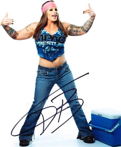 ODB Aka Jessie Kresa TNA Wrestler X GENUINE AUTOGRAPH At Amazon