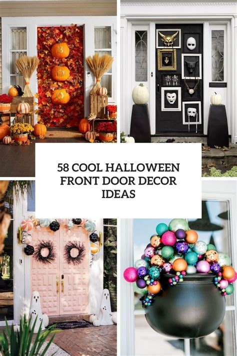 20 Halloween Decoration Door đáng Sợ Và đẹp Mắt để Chào đón Khách