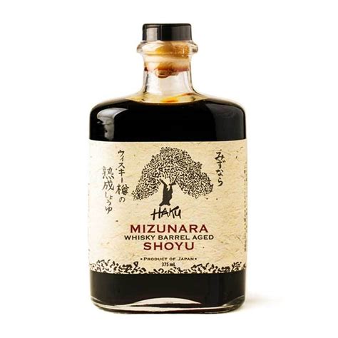 Soy Sauce Shoyu Aged In Whisky Barrels From Japan 127 Oz 375ml