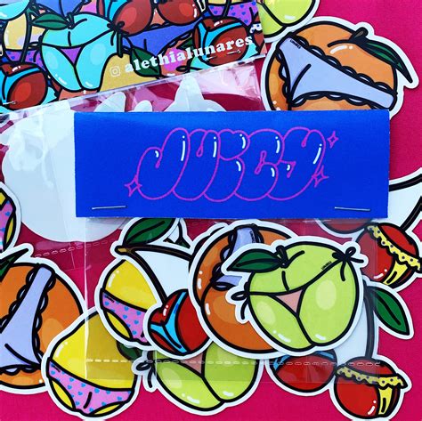 Juicy Fruit Sticker Pack — Lunares