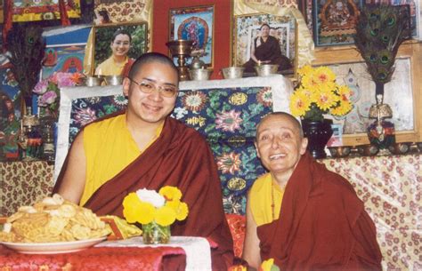 jetsunma tenzin palmo is humble in front of her guru s incarnation guru humble teachings