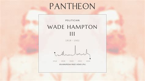 Wade Hampton Iii Biography American Soldier And Politician Pantheon