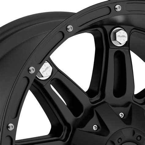 Fuel® D531 Hostage 1pc Wheels Matte Black Rims