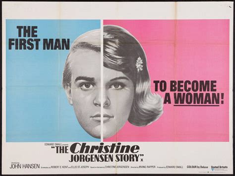 the christine jorgensen story movie poster 1970 british quad