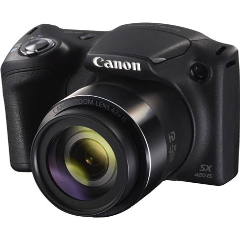 Canon Powershot Sx420 Is Digital Camera Black 1068c001 Bandh