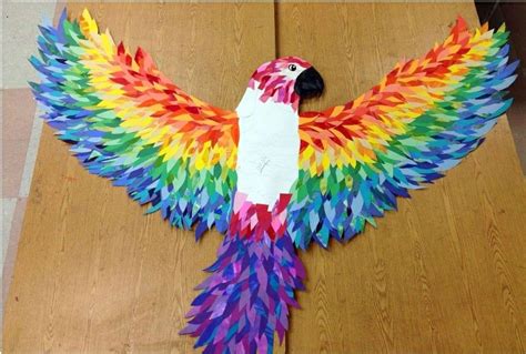 Parrot Parrot Craft Themed Crafts Bird Crafts