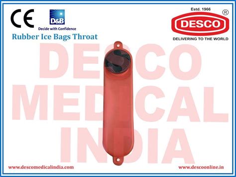 Rubber Ice Bags Throat Deluxe Scientific Surgico Pvt Ltd