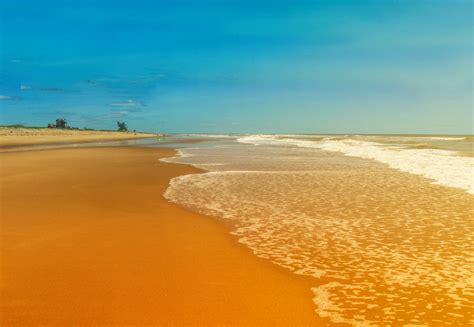 Wallpaper Sea Water Shore Sand Sky Beach Calm Coast Horizon