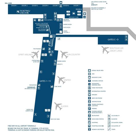 Phoenix Sky Harbor Airport Rapidshuttle 247 Shuttle Services
