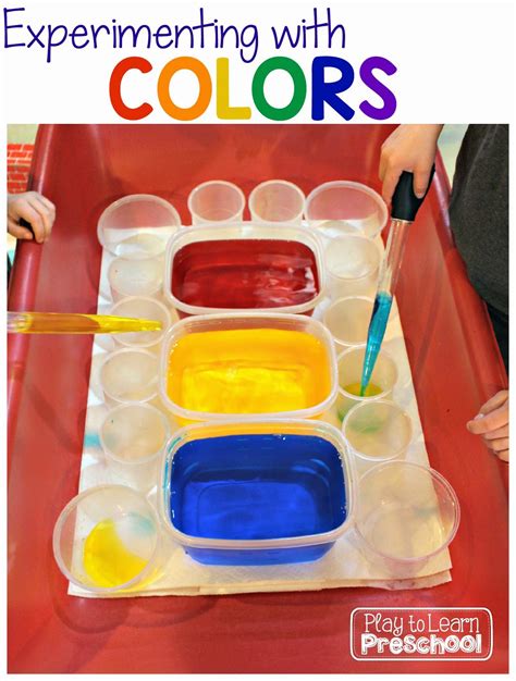 If it's a flat surface, they want to color on it… and sometimes it doesn't even have to be flat. The Primary Pack: Color Theory Experiments