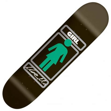 Girl Skateboards Girl Mike Mo Capaldi Sign Here Skateboard Deck 775