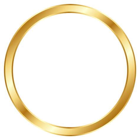Gold Circle Png Posted By Kenneth Timothy