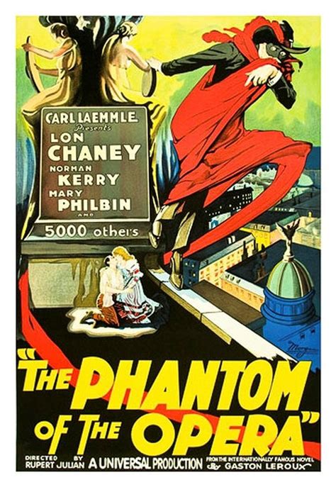 The Phantom Of The Opera 1925 Movie Poster Lithograph Davinci Emporium