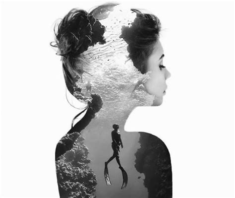 Fotosolution Stunning Double Exposure Portraits Where I Merge Two