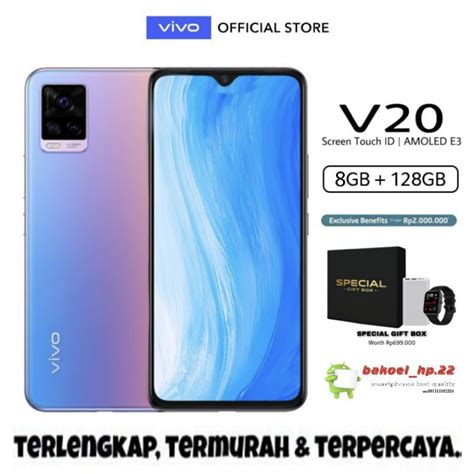 Jual Vivo V20 Ram 8gb Rom 128gb Garansi Resmi 1 Tahun Shopee Indonesia