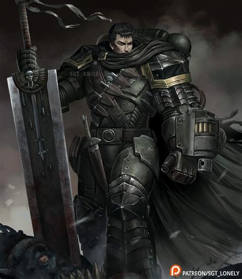 Brother Guts The Black Sword Man Demon Slayer Primaris Who Have Chaos