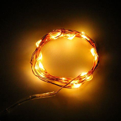 Buy Acehe 2m 20 Leds Button Battery Operated Led Copper Wire String