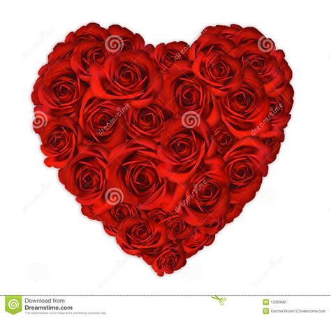 Maybe you would like to learn more about one of these? Valentine Heart Made Out Of Roses Stock Image - Image of ...