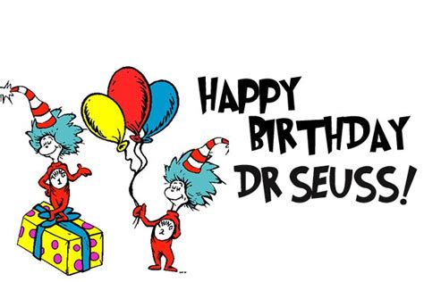Happy Birthday Dr Seuss Svg