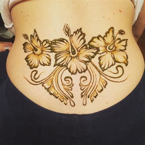 26 Henna Lower Back Tattoo Designs New Ideas