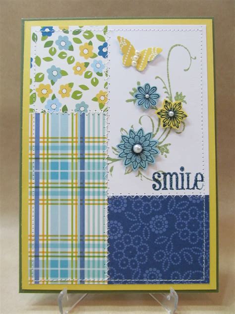 Savvy Handmade Cards Patterned Paper Card