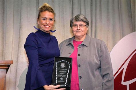 Sister Adeline Inducted Into The Holy Cross Hall Of Fame Sisters Of Charity Of Nazareth